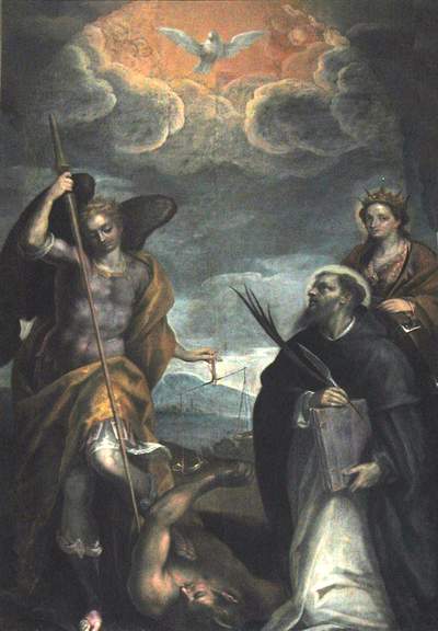 San Michele Arcangelo e altri santi